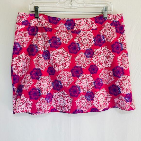 Tranquility by Colorado Clothing Women's Athletic Skort Size XL Mandala Design - Picture 3 of 3
